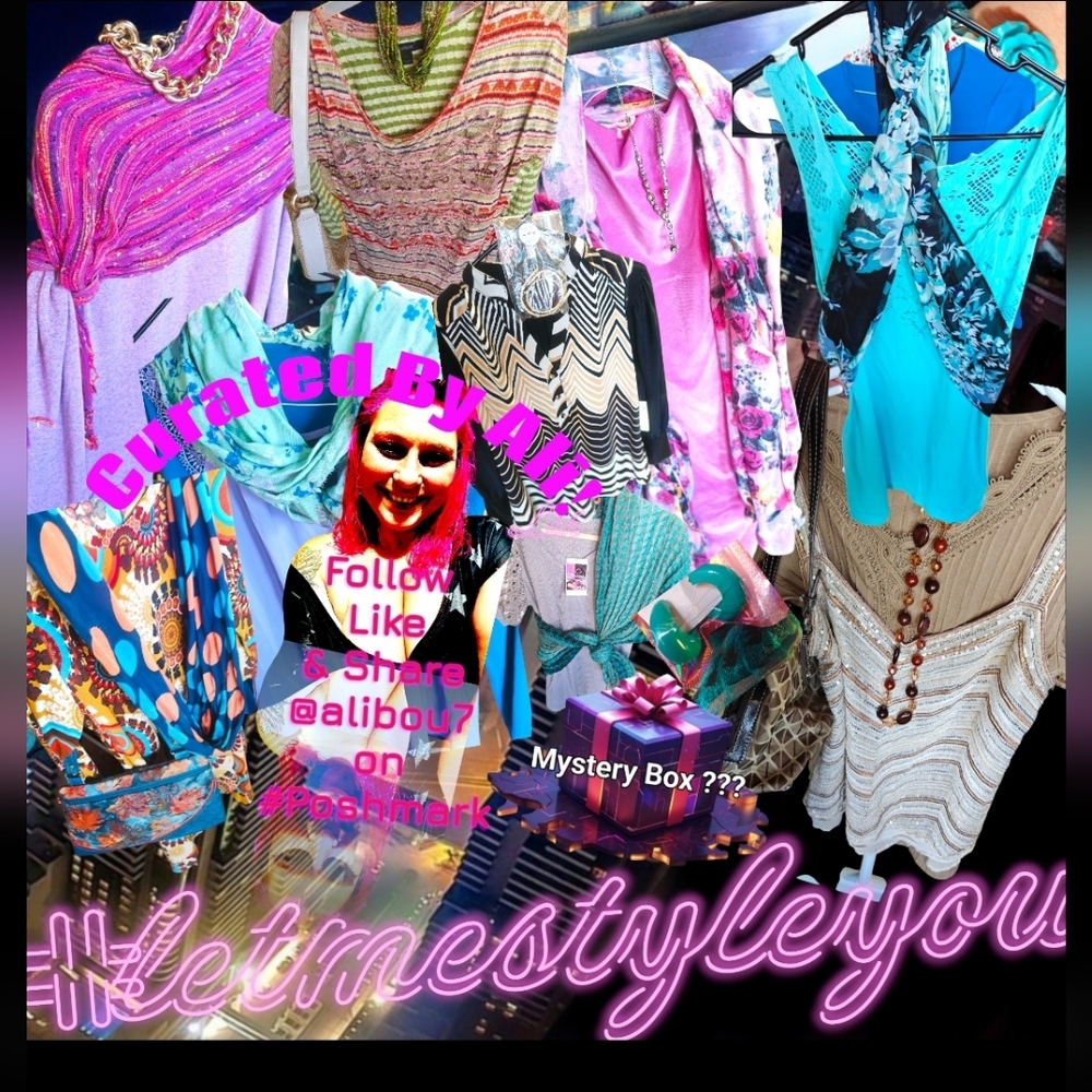 Women's Curated By Ali #Mystery 🎁Box/Bag.  S, M, L, XL, 1X, XXL #letmestyleyou